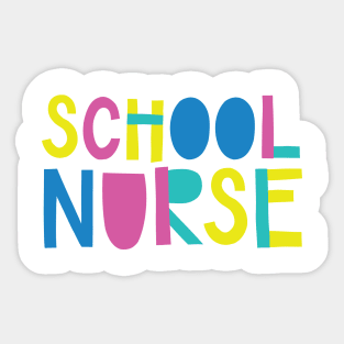 School Nurse Gift Idea Cute Back to School Sticker